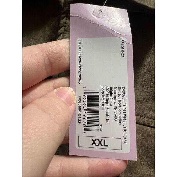 Wild Fable Light Brown Jacket Woman’s Size XXL NEW - Picture 9 of 12